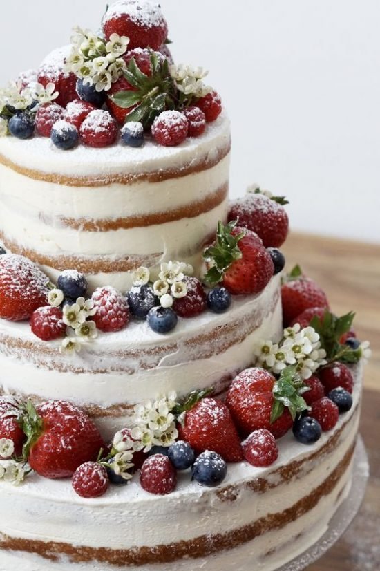 Naked Cake Czyli Tort Weselny Inaczej S Odkie Propozycje Wedding Pl