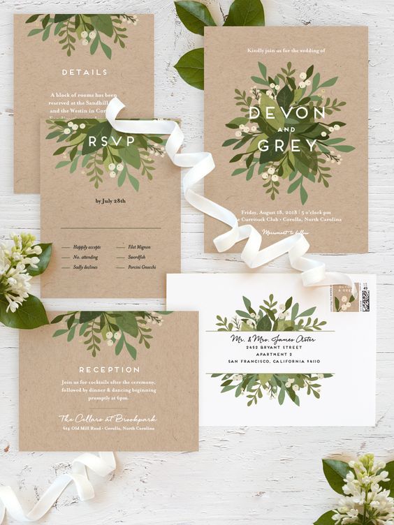 Najpiękniejsze Zaproszenia ślubne Inspiracje Weddingpl