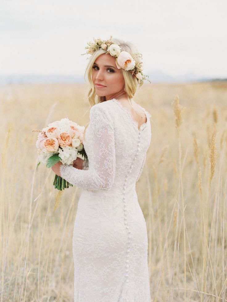 Fryzura Wianek Długie Włosy Weddingpl