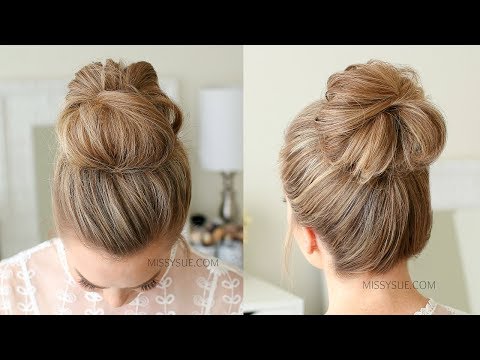 2 Easy Messy Buns | Missy Sue