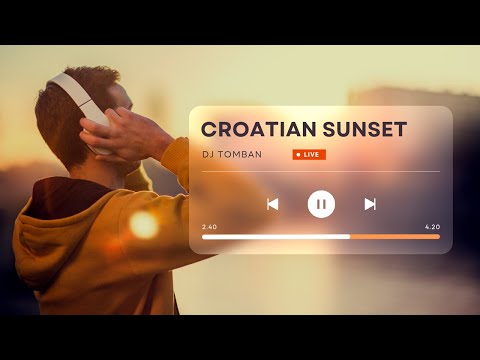 Feel the positive energy of Croatian Sunset