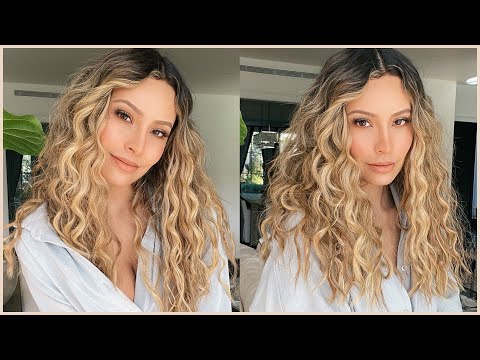 Easiest way to get natural looking curls