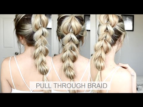 HOW TO: Pull-Through Braid Tutorial ✨ Easy Braided Hairstyle