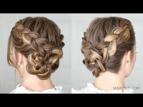 Dutch Braided Bun | Missy Sue