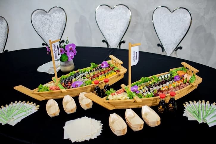 sushi na wesele