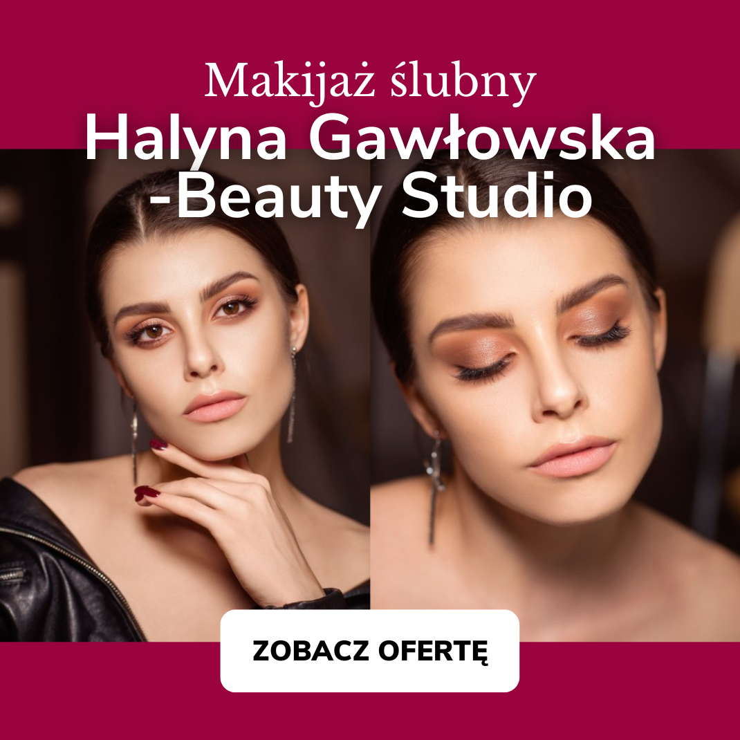 Halyna Gawłowska - beauty studio - makijaż ślubny