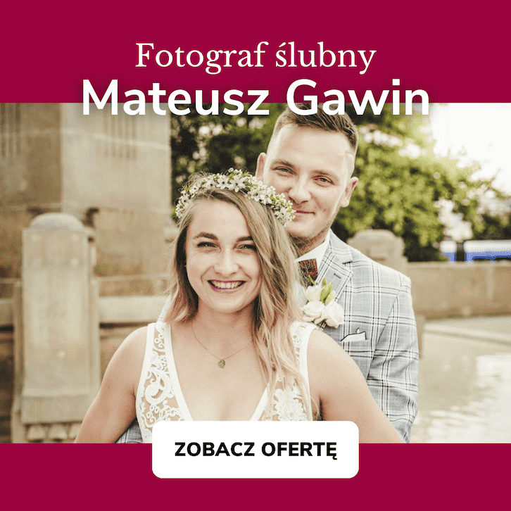 wedding premiery sierpień 2022 Mateusz gawin